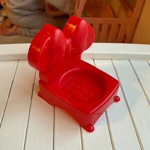 Little People Fisher-Price red bow Disney Minnie mouse chair replacement piece